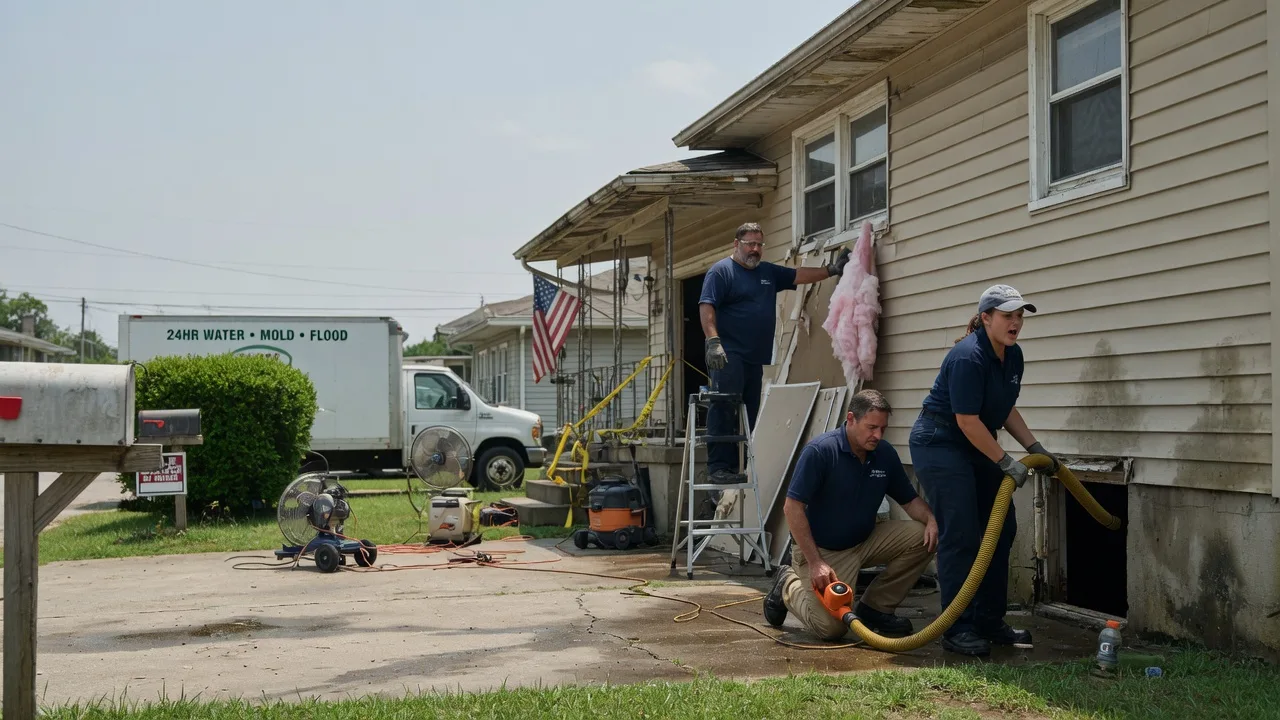 Water Damage Repair in Nelsonville, OH near me